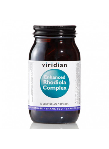 Viridian Enhanced Rhodiola Complex (Komplex Rozchodnice růžové s adaptogeny), 90 kapslí