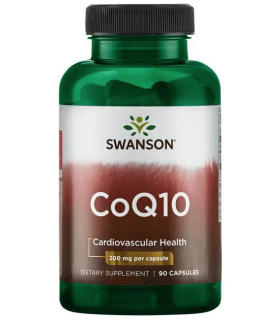 Swanson CoQ10 (Koenzym Q10), 200 mg, 90 kapslí