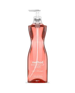 METHOD Tekutý přípravek na nádobí, 530 ml - Peach and Pepper