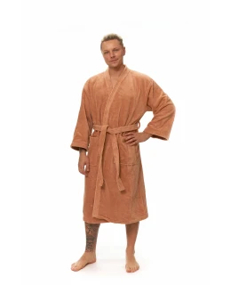 Pánský župan kimono s výšivkou, Tuscany