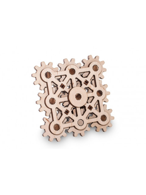 EWA Malé dřevěné mechanické 3D puzzle - Twister maxi