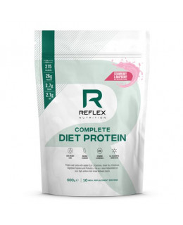Reflex Complete Diet Protein, 600 g - jahoda a malina - EXPIRACE 5/2024