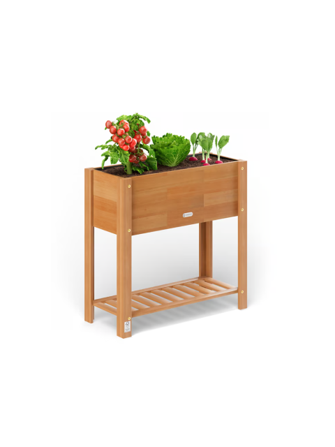 Casaria Vyvýšený truhlík z akáciového dřeva 68 cm