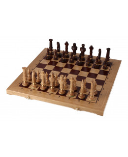 ČistéDřevo Dřevěné šachy 62 x 62 cm
