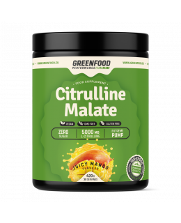 GreenFood Performance Citrulline Malate 420g - Mango