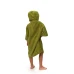 Dětské plážové pončo s výšivkou, 6-10 let, Olive Green