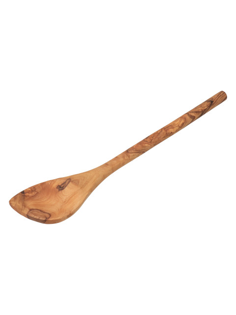 ČistéDřevo Vařečka z olivového dřeva s rohem 30 cm