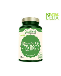 GreenFood Vitamin K2VITAL®DELTA + Vitamin D3 90 kapslí
