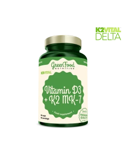 GreenFood Vitamin K2VITAL®DELTA + Vitamin D3 90 kapslí