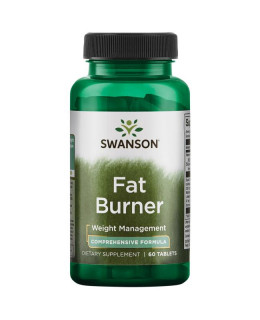Swanson Fat Burner (spalovač tuku), 60 tablet