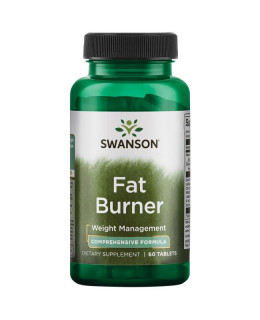 Swanson Fat Burner (spalovač tuku), 60 tablet - EXPIRACE 8/2024