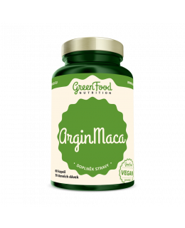 GreenFood ArginMaca 60 kapslí