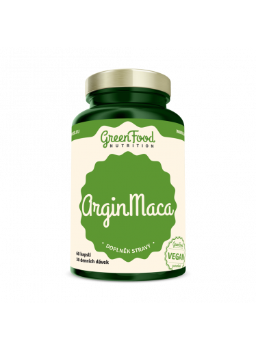 GreenFood ArginMaca 60 kapslí