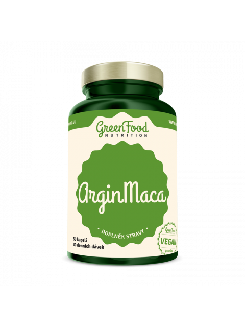 GreenFood ArginMaca 60 kapslí