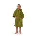 Dětské plážové pončo s výšivkou, 6-10 let, Olive Green
