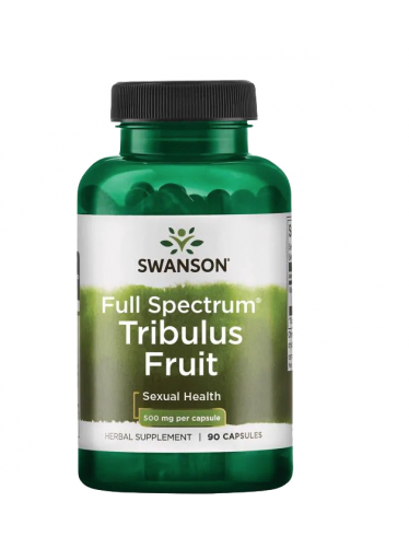 Swanson Full Spectrum Tribulus Fruit (Kotvičník zemní), 500 mg, 90 kapslí