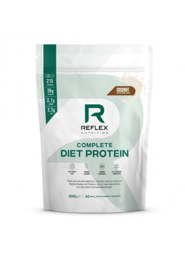 Reflex Complete Diet Protein, 600 g - kokos