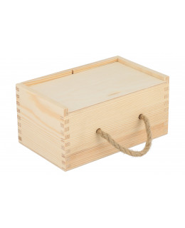 ČistéDřevo Dřevěná krabička na 2 medy