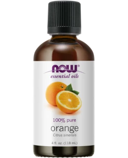 NOW Essential Oil, Orange oil Pure (éterický olej Pomeranč), 118 ml