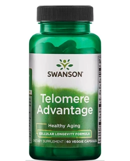 Swanson Telomere Advantage, 60 rostlinných kapslí