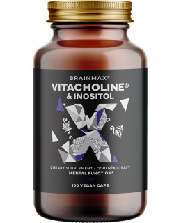 BrainMax VitaCholine® & Inositol, 100 rostlinných kapslí