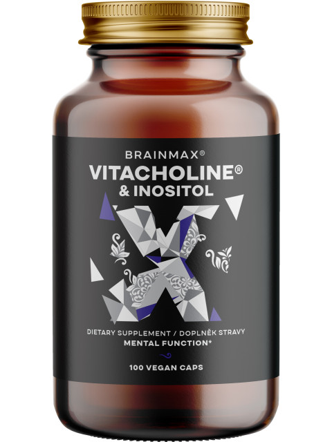 BrainMax VitaCholine® & Inositol, 100 rostlinných kapslí