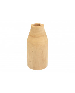 Hogewoning Dřevěná sloupová váza 25 cm
