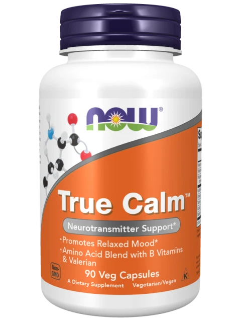 NOW True Calm, 90 rostlinných kapslí