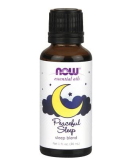 NOW Essential Oil, Peaceful sleep oil (éterický olej pro spokojený spánek), 30 ml