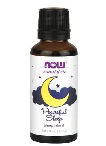 NOW Essential Oil, Peaceful sleep oil (éterický olej pro spokojený spánek), 30 ml