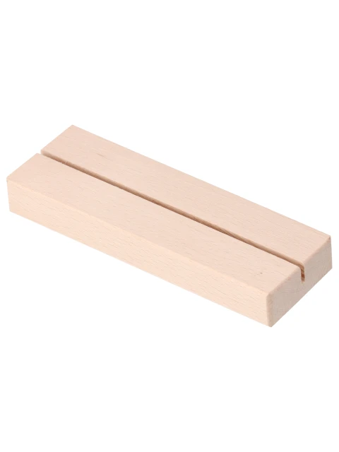 ČistéDřevo Stojánek na menu 15 x 5 cm