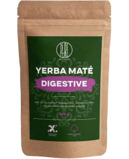 BrainMax Pure Organic Yerba Maté - Digestive, 500 g
