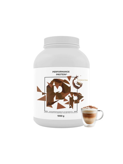 Performance Protein, nativní syrovátkový protein, cappuccino