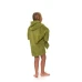 Dětské plážové pončo s výšivkou, 3-5 let, Olive Green