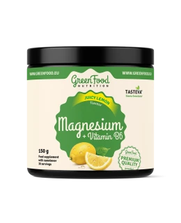 GreenFood Magnesium Citrate + Vitamin B6 150 g NEW