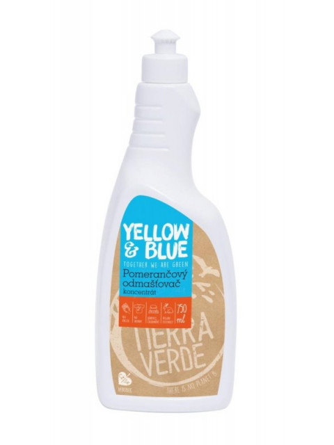 Yellow&Blue Pomerančový odmašťovač (750 ml) - i pro velmi náročné čištění