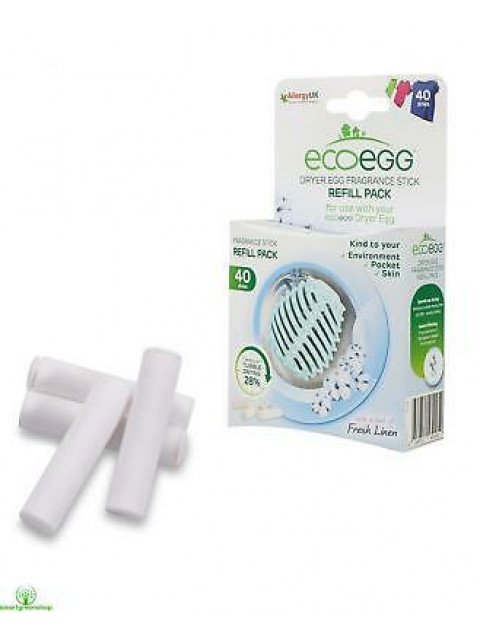 Ecoegg Náhradní tyčinky do sušícího vajíčka s vůní svěží bavlny