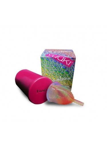 Yuuki Rainbow Menstruační kalíšek Soft - malý - včetně sterilizačního kelímku