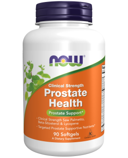 NOW Prostate Health Clinical Strength (zdraví prostaty), 90 softgelových kapslí