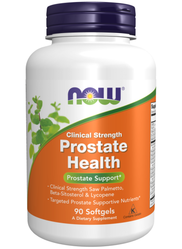 NOW Prostate Health Clinical Strength (zdraví prostaty), 90 softgelových kapslí