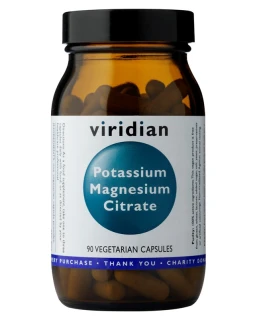 Viridian Potassium Magnesium Citrate (Draslík a hořčík), 90 kapslí