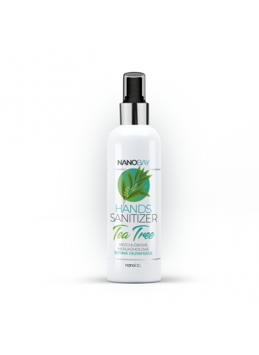 NANOBAY Česká dezinfekce s vůní pro celou rodinu HANDS Sanitizer bez alkoholu 100 ml
