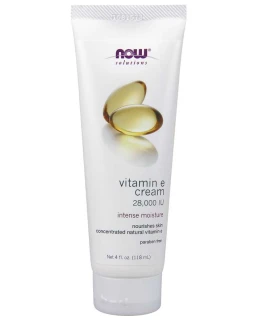 NOW Vitamin E 28 000 IU krém, 118 ml - EXPIRACE 5/2026