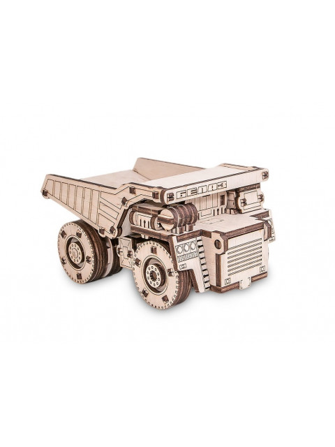 EWA Dřevěné mechanické 3D puzzle - Belaz Mini