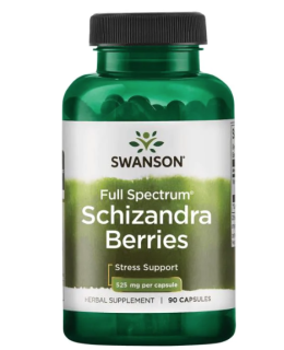 Swanson Full Spectrum Schisandra Berries (Klanopraška čínská), 525 mg, 90 kapslí