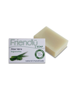 FRIENDLY SOAP mýdlo s aloe vera bez vůně 95g