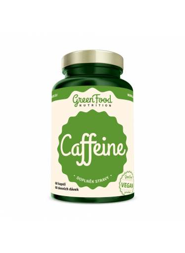 GreenFood Kofein 60 kapslí