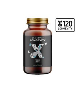 BrainMax Longevity, 150 rostlinných kapslí