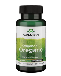 Swanson OriganoX Oregano 500 mg, 60 kapslí - EXPIRACE 10/2023