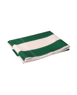 ATMOWOOD Potah na zahradní lehátko 115 x 43 cm - zelené pruhy